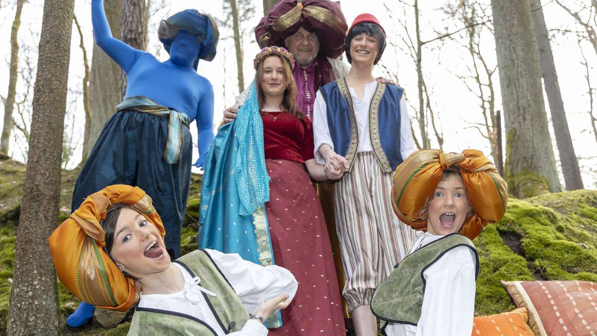 Neues Familienstück auf der Naturbühne: Aladin feiert Premiere