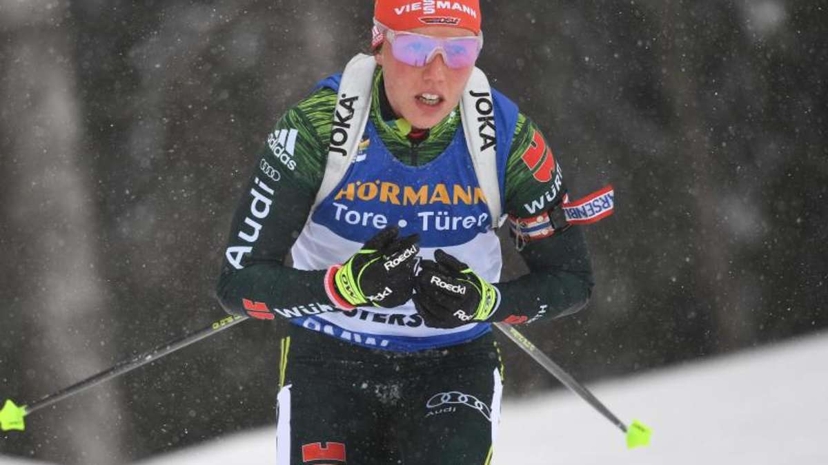 Biathlon-Olympiasiegerin: Dahlmeiers offene Zukunft: Werde abwägen, was wichtig ist