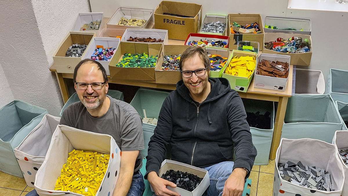 Aktion in Hof: Lego-Bauen in Gottes Namen