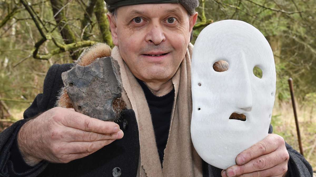 Kunst und Kultur: Forscher untersuchen steinzeitliche Totenmaske aus dem Moor