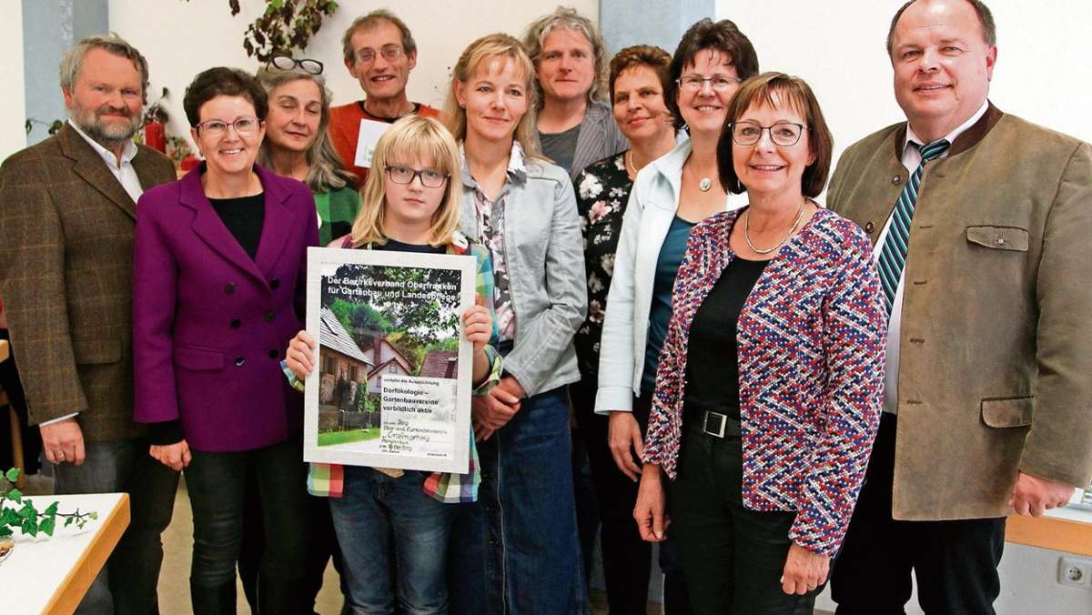 Grafengehaig/Oberleiterbach: Hobbygärtner gewinnen Preis