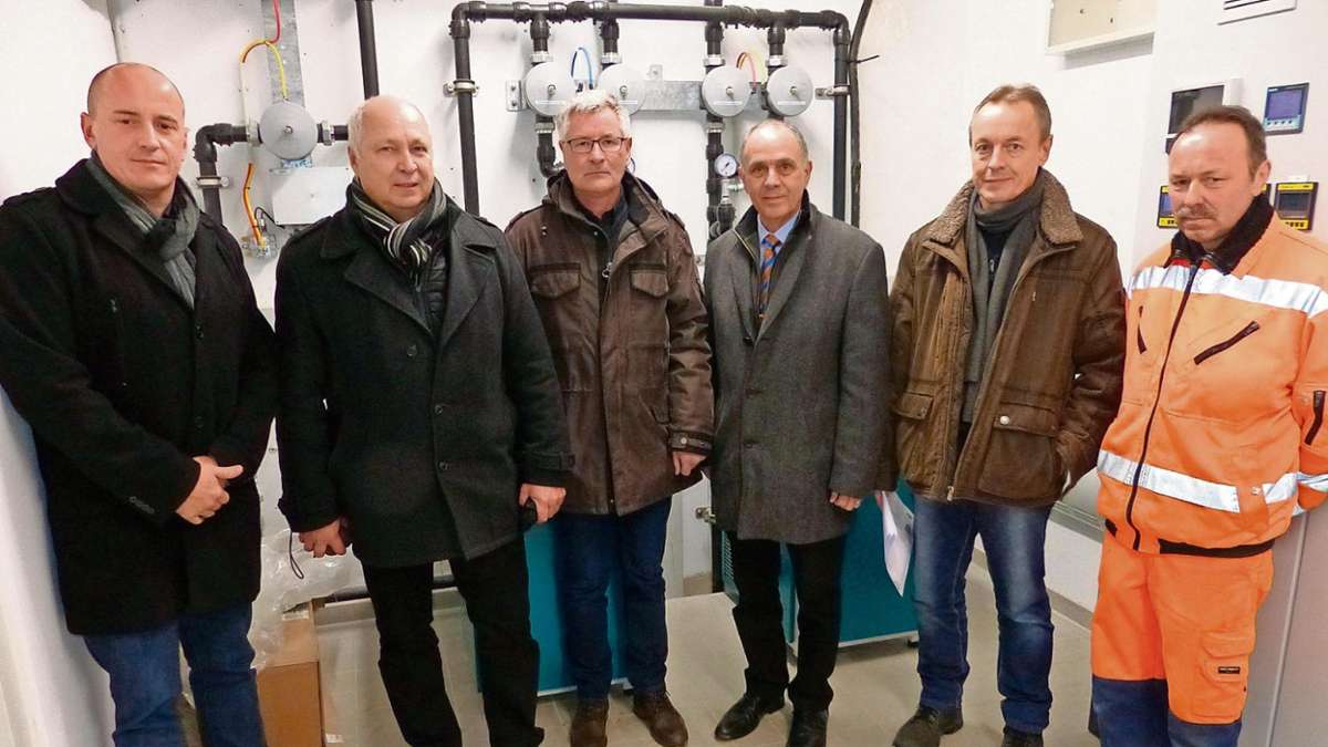 Neuensorg: Pumpwerk Neuensorg in Betrieb