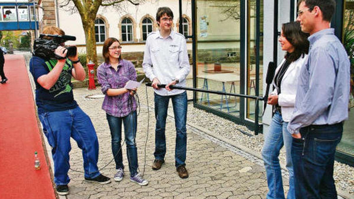Kulmbach: Schüler machen Fernsehen