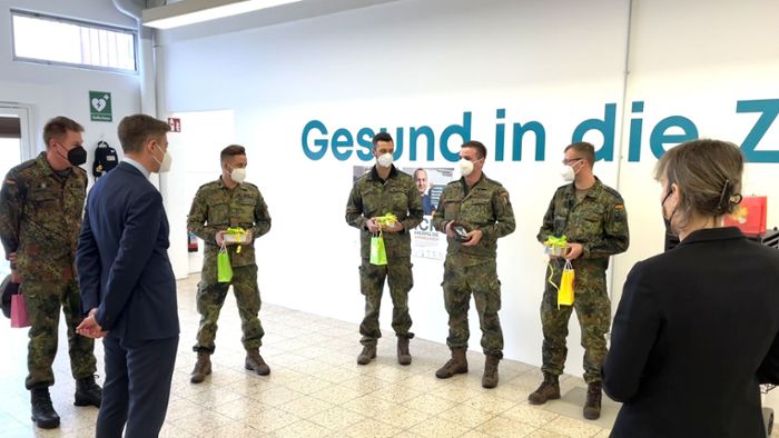 Hofer Land: Dank für Einsatz der  Bundeswehr beim Impfen