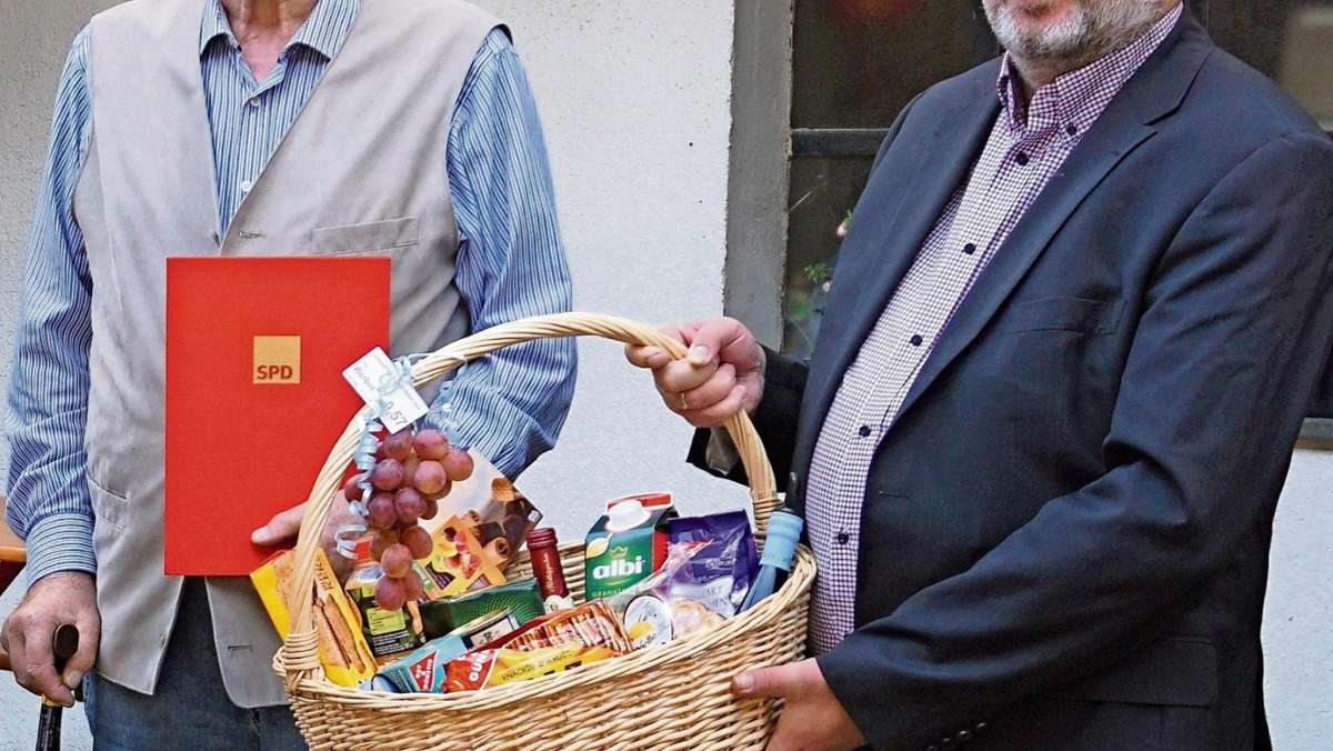 Thiersheim: Ernst Kammerer ist seit 65 Jahren bei der SPD