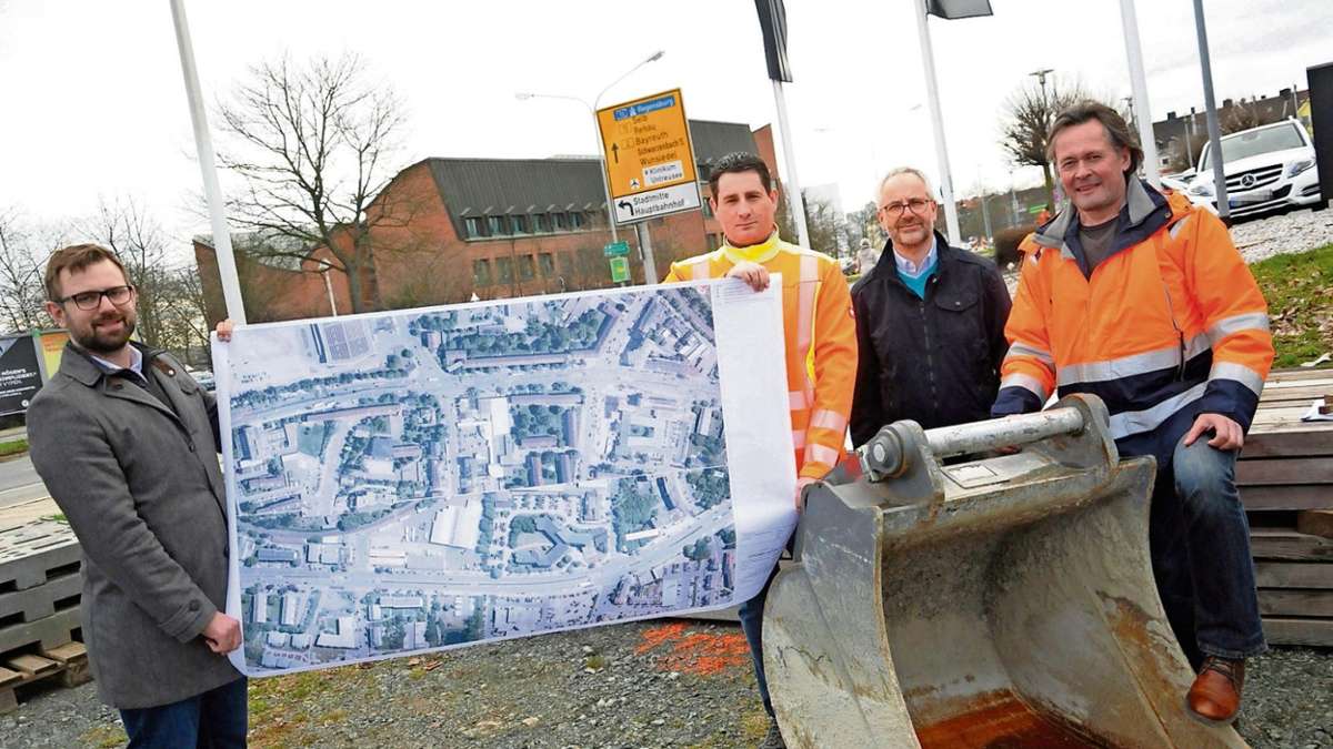 Hof: Ernst-Reuter-Straße: Keine Behinderungen durch Baustelle