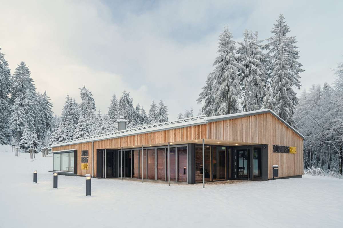 Neuer Anlaufpunkt im Fichtelgebirge: Das neue Kornberghaus öffnet für seine Gäste.
