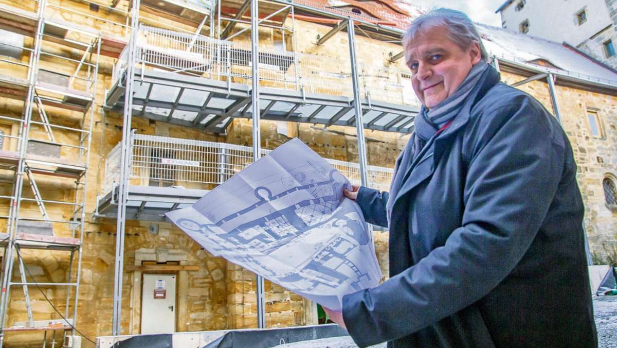 Thurnau: Schloss-Umbau in Thurnau schreitet voran