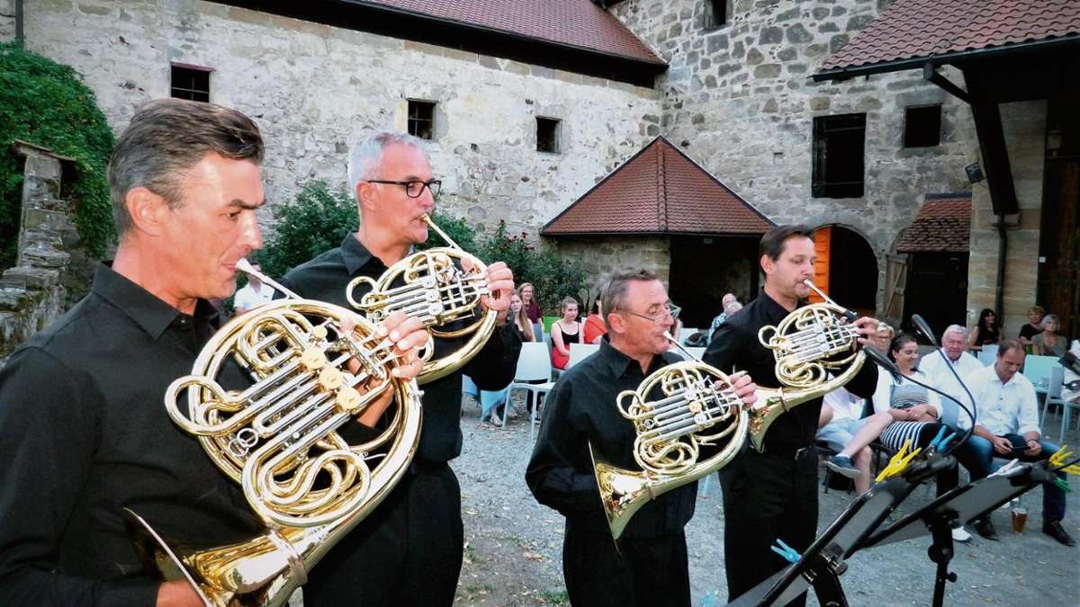 Wernstein: Hornisten begeistern Publikum in Wernstein