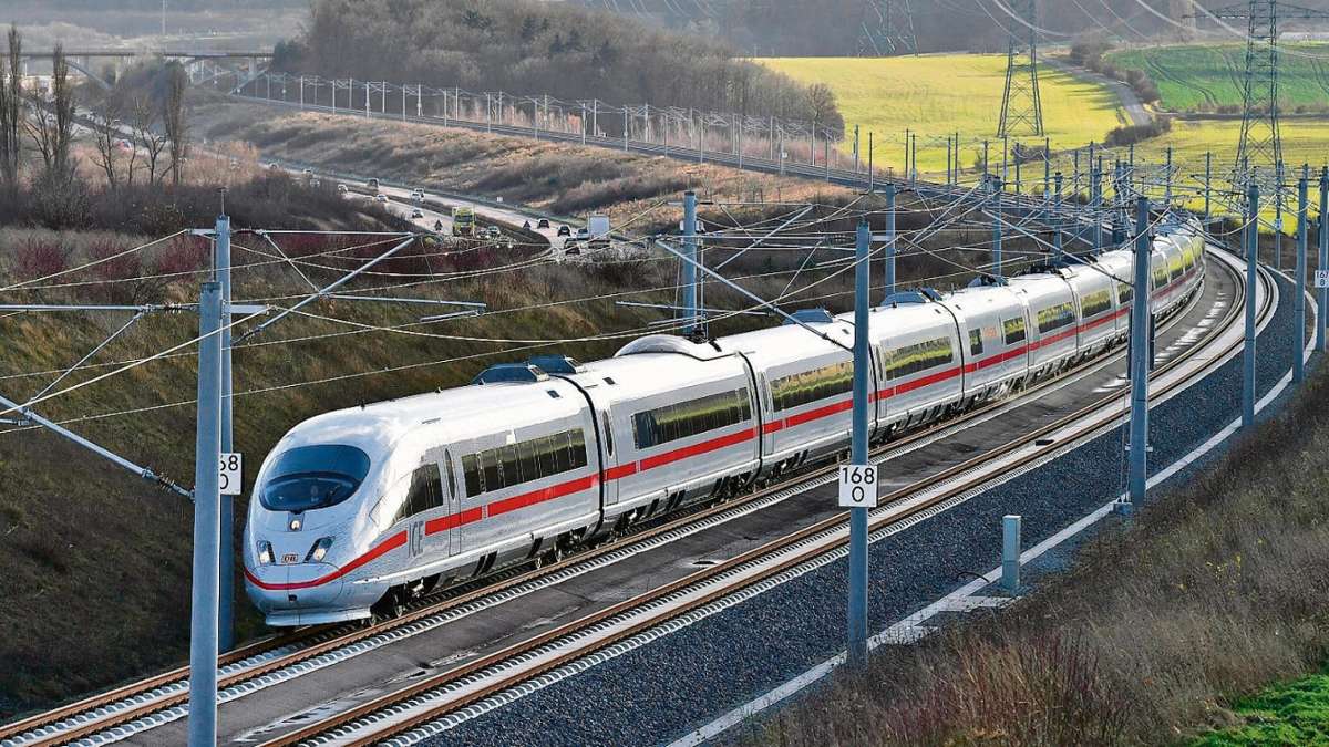 Wirtschaft: Bahn profitiert von neuer Schnellfahrstrecke