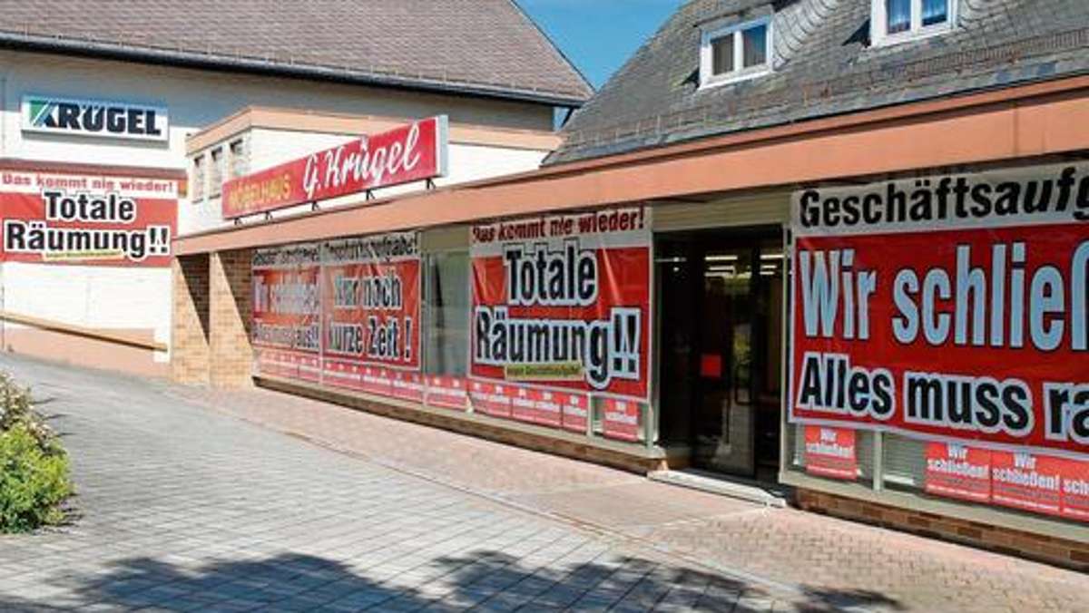 Kulmbach: Möbel Krügel schließt sein Geschäft