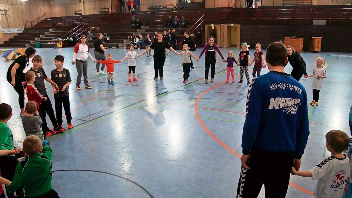 Selb: Handballer werben Nachwuchs