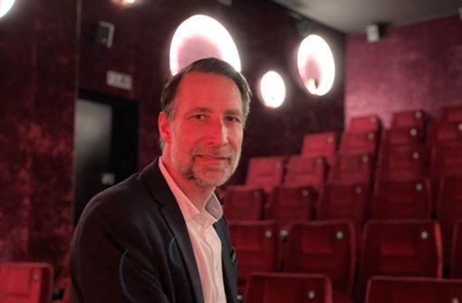 Geschäftsführer des Central-Kinos in der Hofer Innenstadt: Im Juni ist das Stefan Schmalfuß seit 25 Jahren. Foto: /Werner