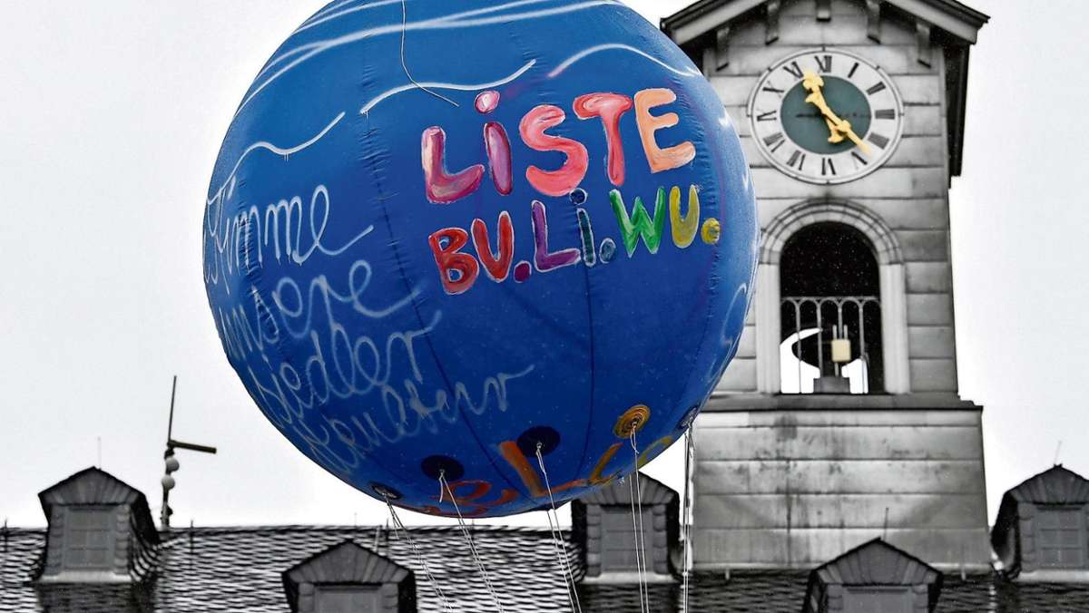 Wunsiedel: Bunte Liste lässt Ballon steigen