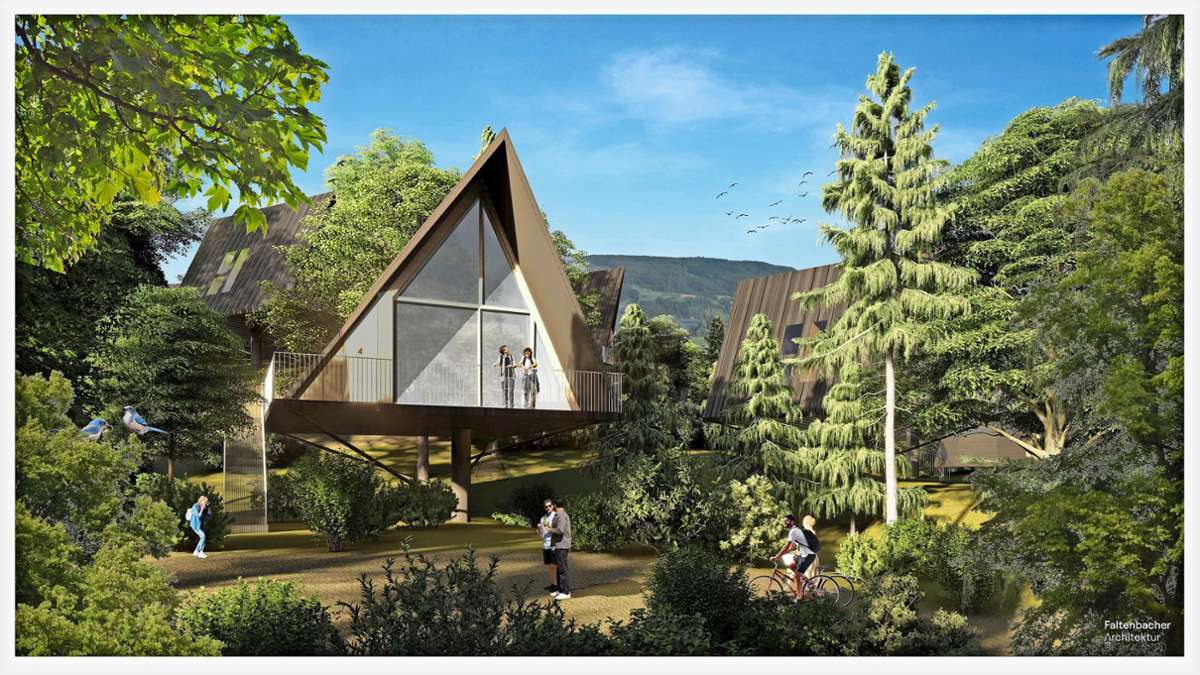 Lichtenberg: Pläne für Baumhaushotel liegen  aus