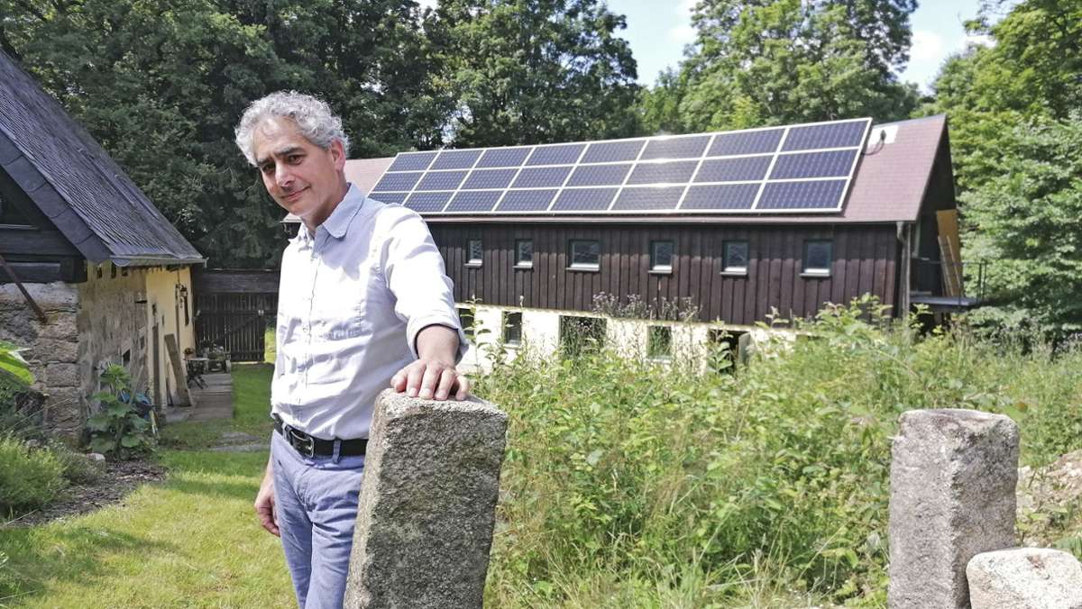Rehauer Astrophysiker will komplet unabhängig werden: Energiewende im eigenen Garten