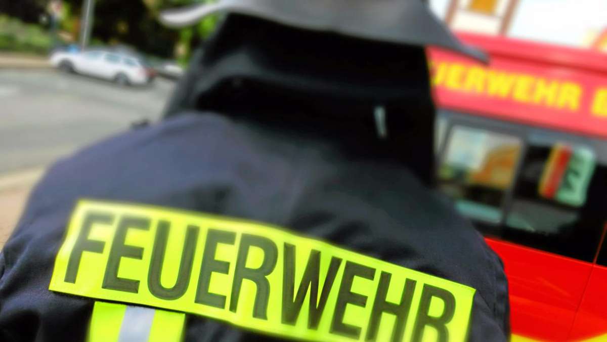 Kulmbach: Brand auf Terrasse: 25 000 Euro Schaden