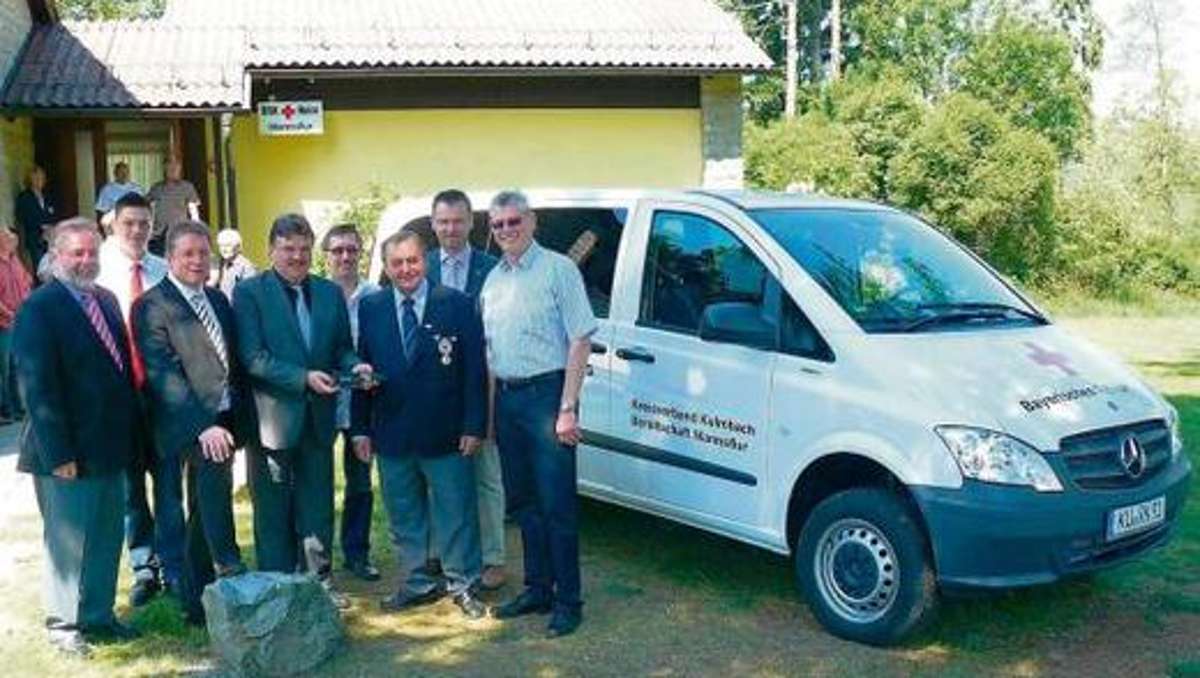 Kulmbach: Neues Transportfahrzeug für das BRK