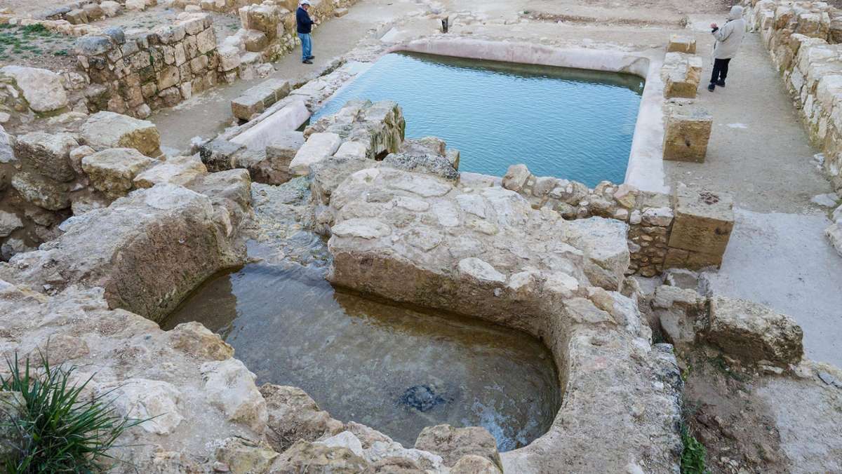 Kunst und Kultur: Israelische Archäologen entdecken 1500 Jahre alte Pools