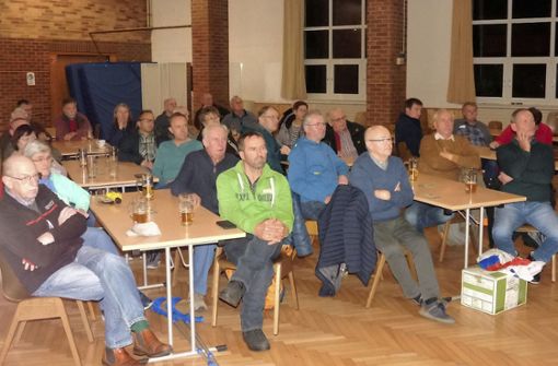 35 Zuhörer kamen zur Bürgerversammlung in Schönwald. Foto: Gerald Lippert