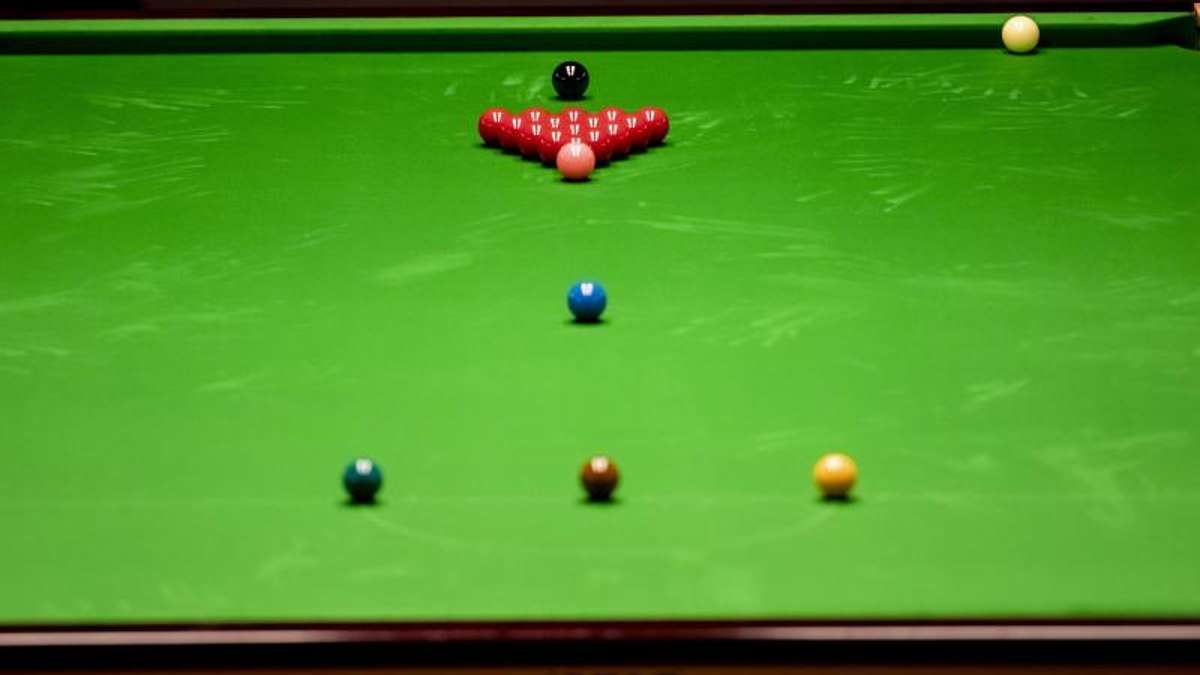 Gentlemen-Billard: Dominante Briten, chancenlose Deutsche: Der Sport Snooker