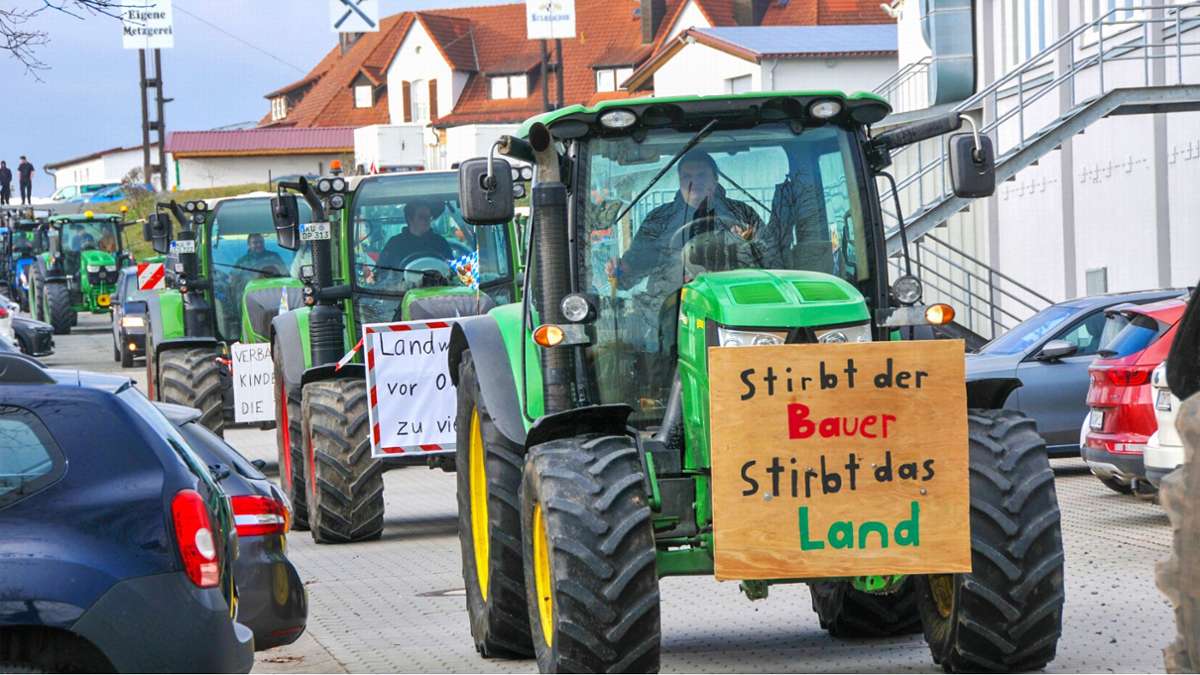 Landkreis Kulmbach: Mahnfeuer-Aktion: Bauern wollen weiter demonstrieren
