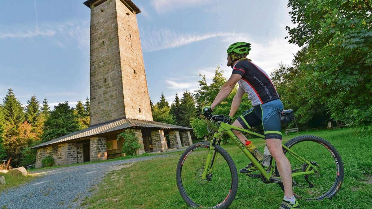 Fichtelgebirge: Kornberg wird zum Biker-Paradies