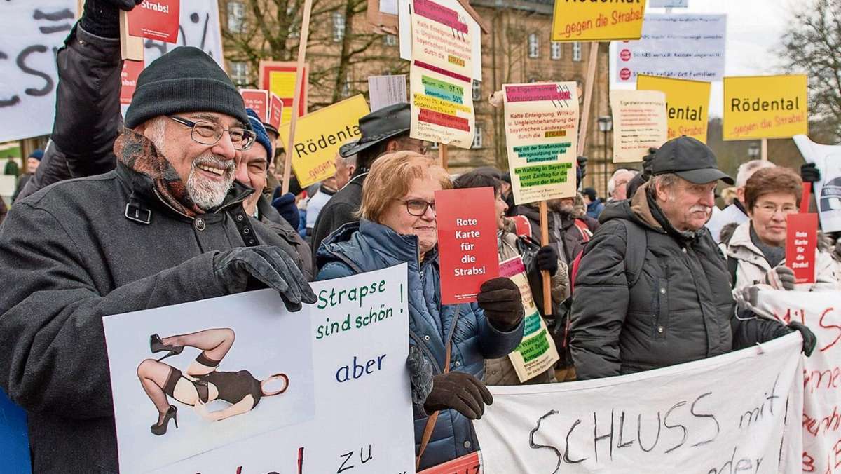 Kloster Banz: Bürger gehen gegen Strabs auf die Straße