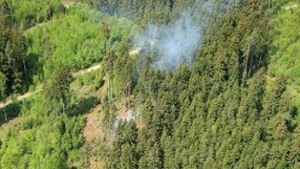 Hohe Waldbrandgefahr: Erneut Beobachtungsflüge in Oberfranken