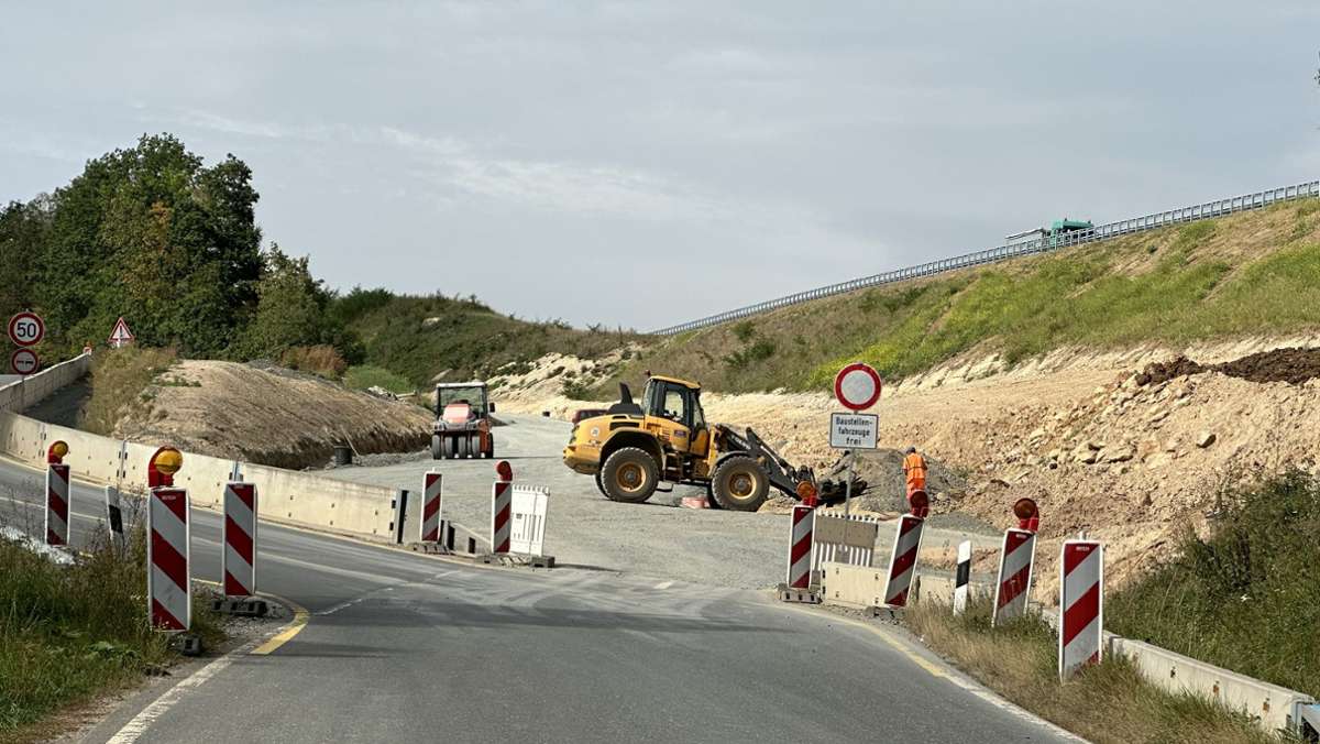 Strecke wird neu gebaut: Staatsstraße voll gesperrt