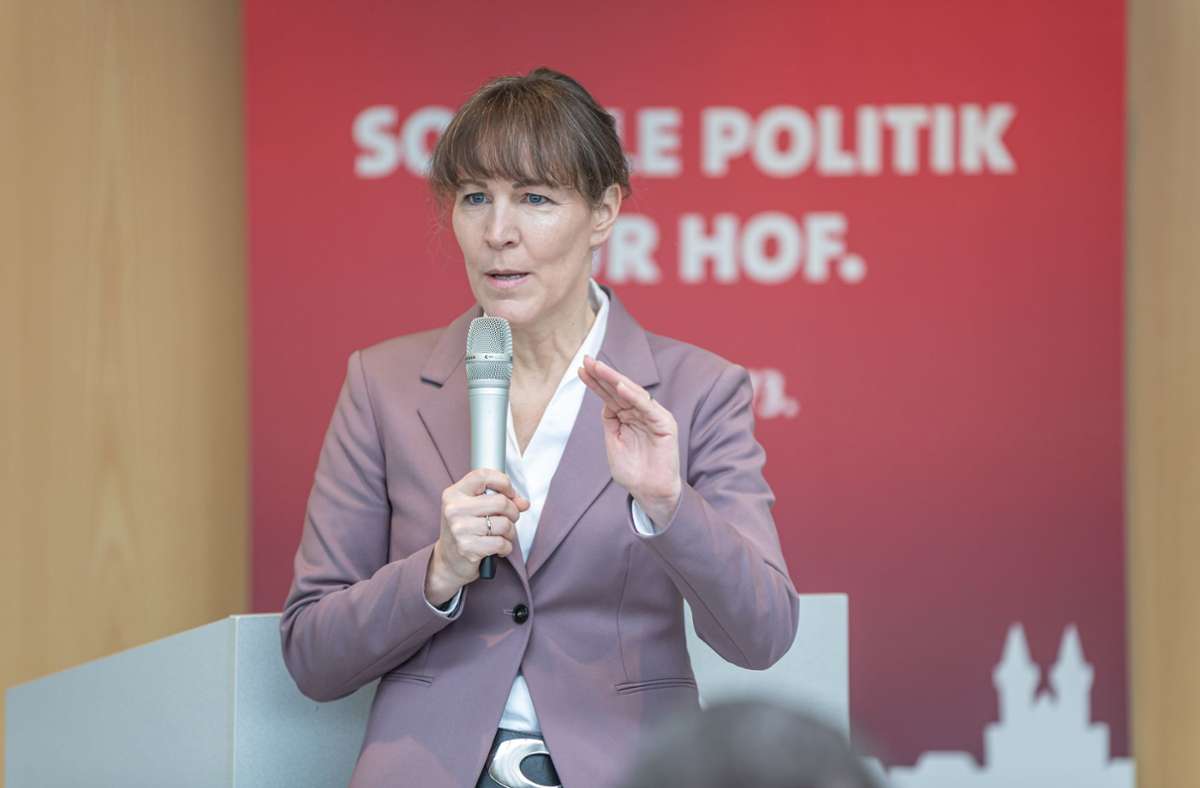 Oberbürgermeisterin Eva Döhla sieht Erfolge ihrer Arbeit.
