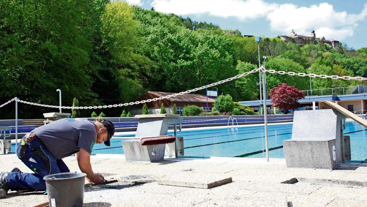 Kulmbach: Badegäste müssen noch warten