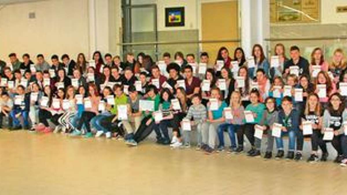 Selb: Selber Mittelschüler heimsen 106 Auszeichnungen ein