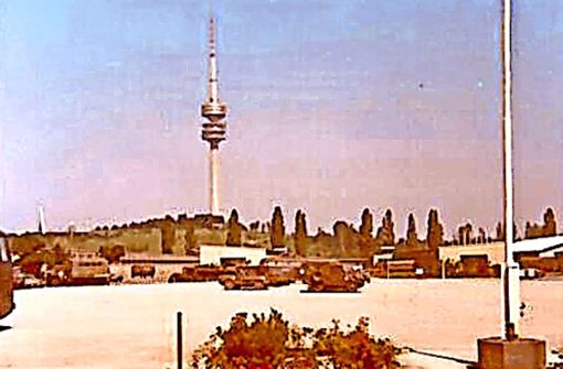 Von der Kaserne aus konnte Erich Meinlschmidt den Olympiaturm sehen. Foto: pr.