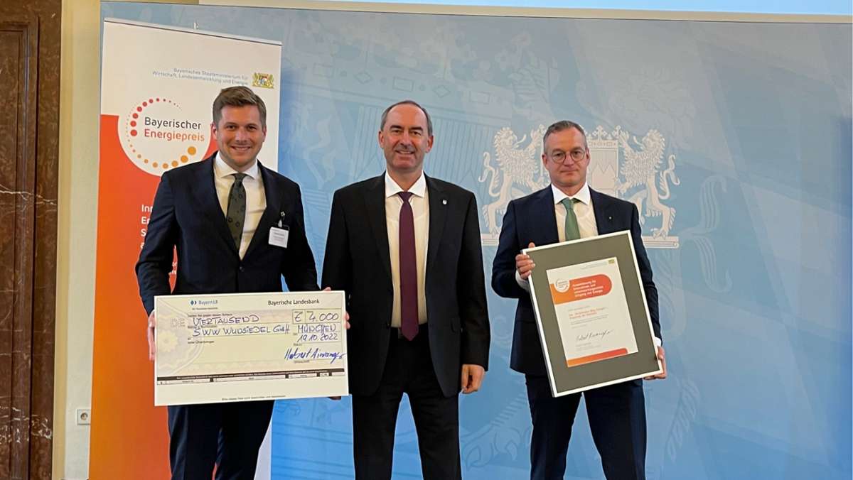 Bayerischer Energiepreis: Auszeichnung für SWW Wunsiedel