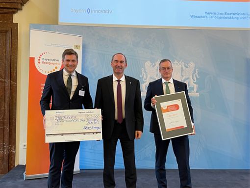 Die SWW Wunsiedel hat den Bayerischen Energiepreis erhalten. Foto: Matthias Bäumler