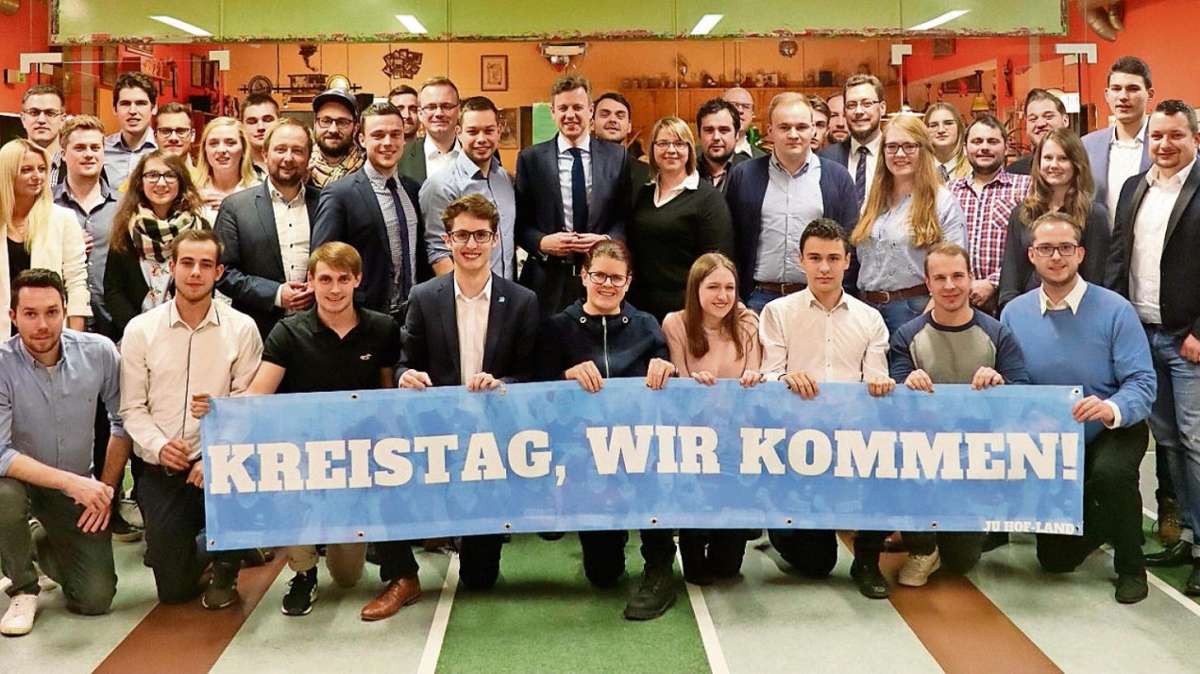Schwarzenbach an der Saale: Junge Union stellt Kreistagsliste vor