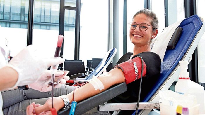 Rotes Kreuz wirbt um Blutspender