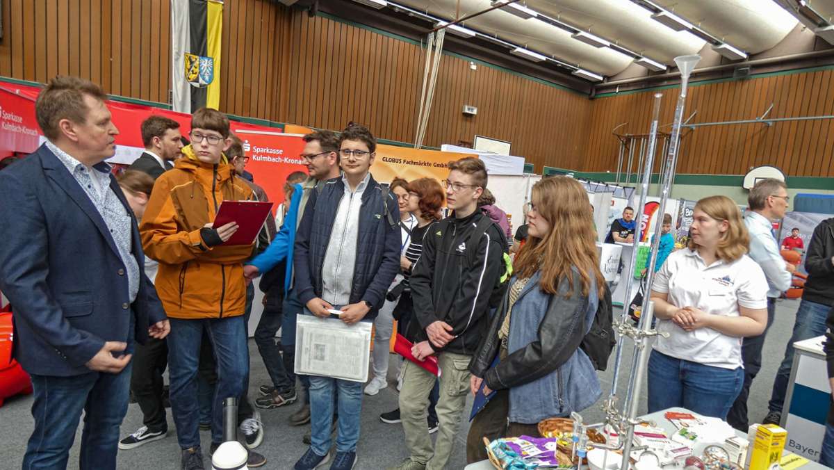 Kulmbacher Karrieremesse  : Die Jugend hat die Qual der Wahl