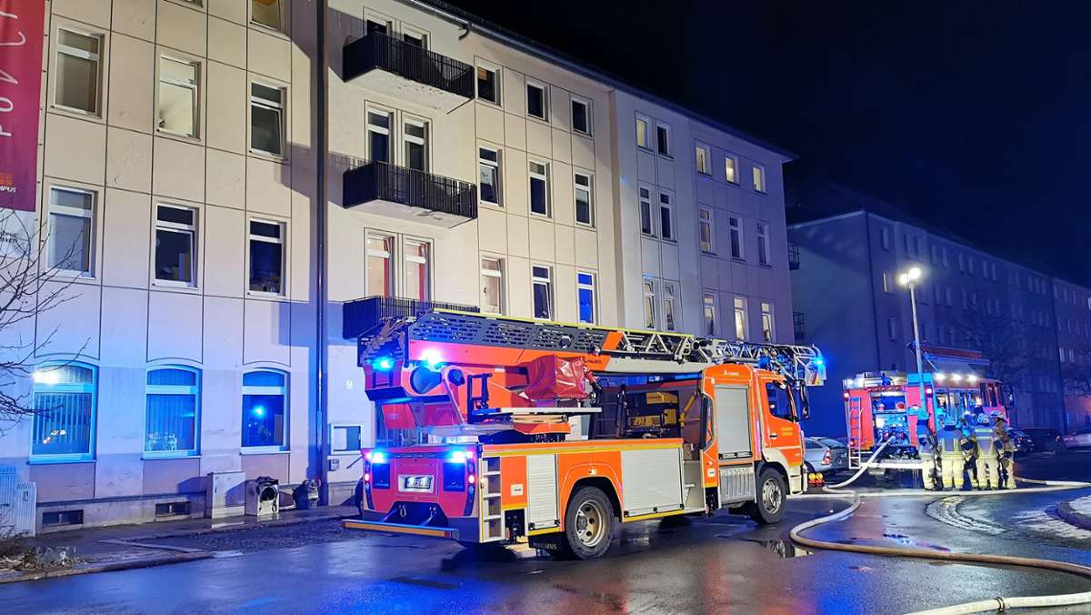 Hof: Wäschetrockner löst Brand im Haus Ponte aus