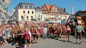 Kulmbacher Bierwoche: Ein Prosit aus Tausenden durstigen Kehlen
